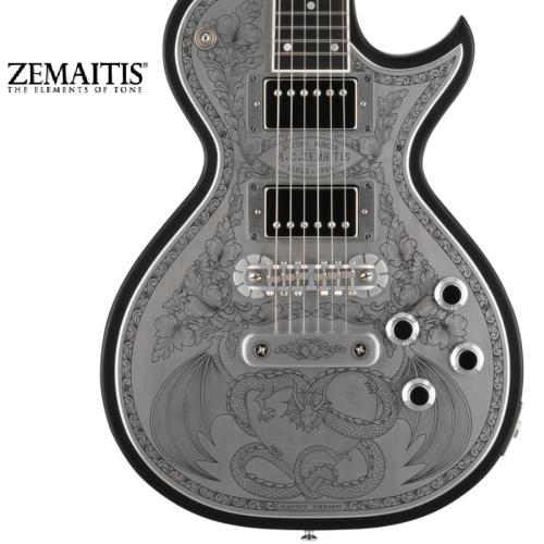 ZEMAITIS METAL FRONT MFG-AC-24 Dragon & Heart Black【Made in Japan】