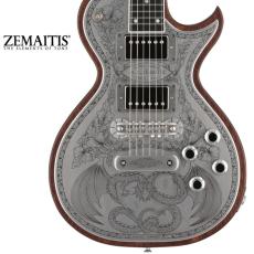 ZEMAITIS METAL FRONT MFG-AC-24 Dragon & Heart Natural 【Made in Japan】