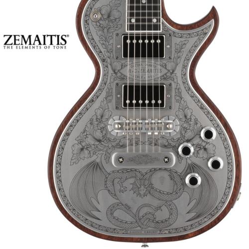 ZEMAITIS METAL FRONT MFG-AC-24 Dragon & Heart Natural 【Made in Japan】