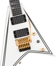 Jackson MJ Series Rhoads RR24MG White with Black Pinstripes_4