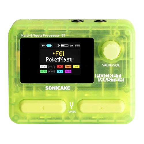 SONICAKE Pocket Master -Clear Green-《マルチエフェクター》【オンラインストア限定】