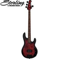 Sterling by MUSIC MAN RAY34PB DARK SCARLET BURST SATIN