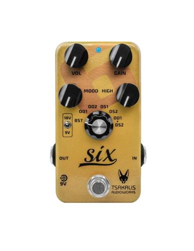 TSAKALIS AUDIO WORKS Six《ブースター/オーバードライブ/ディストーション》【オンラインストア限定】