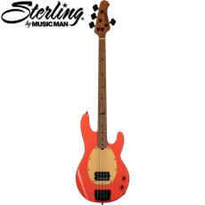 Sterling by MUSIC MAN STINGRAY PETE WENTZ FIESTA RED