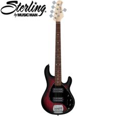Sterling by MUSIC MAN SUB RAY5HH-RRBS-J1 RUBY RED BURST SATIN
