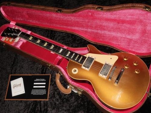 Gibson Custom Shop Historic Collection 1957 Les Paul Goldtop Darkback Reissue VOS : Double Gold