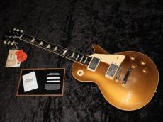 Gibson Custom Shop Historic Collection 1957 Les Paul Goldtop Darkback Reissue VOS : Double Gold_3