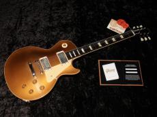 Gibson Custom Shop Historic Collection 1957 Les Paul Goldtop Darkback Reissue VOS : Double Gold_6