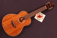 aNueNue aNN-AAA2 Solid Acacia Gloss Concert with Paua Shell Rosette Ukulele #5657_8