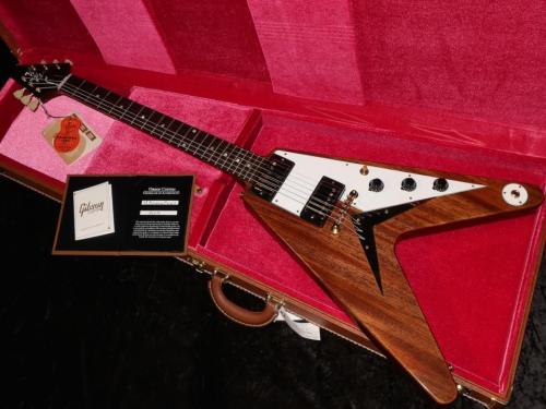 Gibson Custom Shop Historic Collection 1958 Mahogany Flying V Reissue VOS : Antique Natural