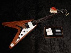 Gibson Custom Shop Historic Collection 1958 Mahogany Flying V Reissue VOS : Antique Natural_6