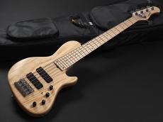 Sadowsky Metroline ML24 SC5 Ash 24-Fret Single Cut Bass ~Natural Tansparent Satin~_2