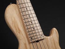 Sadowsky Metroline ML24 SC5 Ash 24-Fret Single Cut Bass ~Natural Tansparent Satin~_4