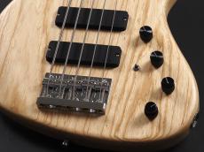 Sadowsky Metroline ML24 SC5 Ash 24-Fret Single Cut Bass ~Natural Tansparent Satin~_6