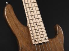 Sadowsky Metroline ML24 MS5 Ash 24-Fret Modern Bass ~Antique Tobacco Tansparent Satin~_4