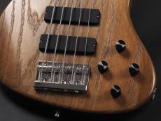 Sadowsky Metroline ML24 MS5 Ash 24-Fret Modern Bass ~Antique Tobacco Tansparent Satin~_6