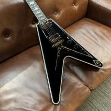 Gibson 【カスタム・V】Flying V Custom with Ebony Fingerboard Ebony CS 600829 [3.31kg] 3Fフロア 2026年製