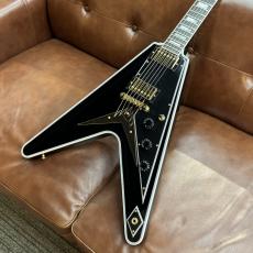Gibson 【カスタム・V】Flying V Custom with Ebony Fingerboard Ebony CS 600829 [3.31kg] 3Fフロア 2026年製_3