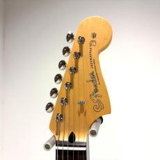 Fender Made in Japan Hybrid II 2026 Collection Jazzmaster Misty Satin, Rosewood Fingerboard, Yellow Mist_4