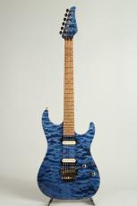 Suhr Custom Standard Quilt Maple Top Black Limba Back / Trans Blue 2024_2