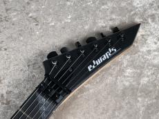 Edwards 【Alexi Laiho シグネイチャーモデル】E-ALEXI BLACKY -Metallic Black Satin with Gloss Black Pinstripe-_7