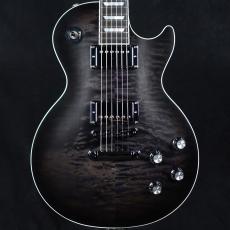 Gibson Mark Morton Les Paul Modern Figured Quilt Translucent Ebony Burst Satin