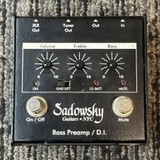 Sadowsky SBP-1 Bass Preamp/DI【ベースプリアンプ】【初期型】【MADE IN USA】_3