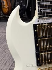 Epiphone 【夏のボーナスセール】 1963 Les Paul SG Custom with Maestro Vibrola -Classic White- 2023年製_6