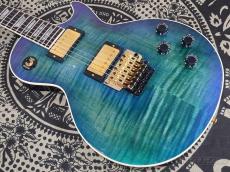 Gibson ~Dealer Select~ Murphy Lab Las Paul Axcess Standard Floyd Rose Blue Green Shift Light Aged_2