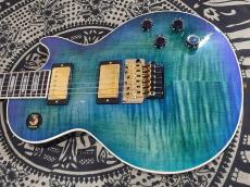 Gibson ~Dealer Select~ Murphy Lab Las Paul Axcess Standard Floyd Rose Blue Green Shift Light Aged_3