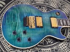 Gibson ~Dealer Select~ Murphy Lab Las Paul Axcess Standard Floyd Rose Blue Green Shift Light Aged_5