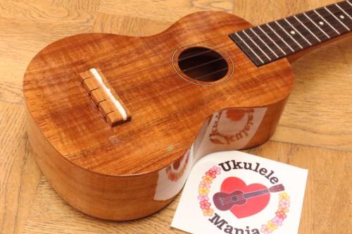 Famous FS-5G Koa Soprano Ukulele
