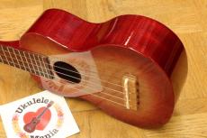 Famous FS-7G Red Sunburst Mahogany Soprano Ukulele ウクレレ(+3点初心者セット)_4