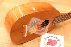 Famous FS-4PG Koa Pineapple Soprano Ukulele ウクレレ(+3点初心者セット)_3