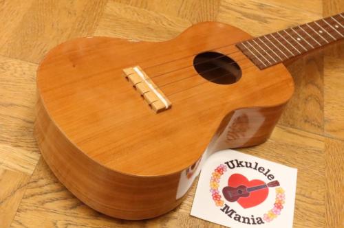 Famous FC-11G Cherry Concert Ukulele ウクレレ(+3点初心者セット)