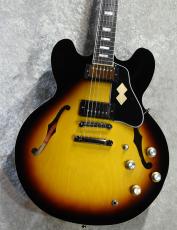 Epiphone 1962 ES-335 Block Inlay Vintage Burst #25011511626【3.88kg/チョイ傷特価】【ギブソンヘッド】