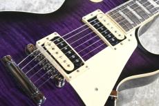 Gibson Exclusive Les Paul Traditional Pro V Dark Purple Burst #218540338【軽量4.09kg、漆黒指板!】_9