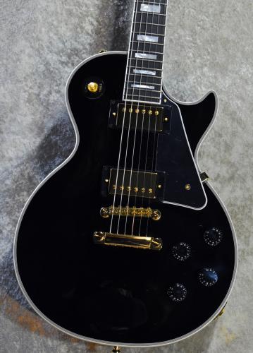 Epiphone Les Paul Custom Ebony #25021530635【軽量4.12kg!/展示品特価】【ギブソンヘッド】