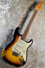 Fender Custom Shop LTD 1960 Stratocaster Heavy Relic Faded Aged 3 Color Sunburst 2022年製【美品中古、ブレンダー配線】_2