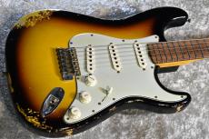 Fender Custom Shop LTD 1960 Stratocaster Heavy Relic Faded Aged 3 Color Sunburst 2022年製【美品中古、ブレンダー配線】_8