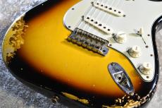 Fender Custom Shop LTD 1960 Stratocaster Heavy Relic Faded Aged 3 Color Sunburst 2022年製【美品中古、ブレンダー配線】_10