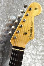 Fender Custom Shop NAMM LTD 1962 Stratocaster Heavy Relic Black CZ586170【極薄ラッカー、漆黒指板個体】_4