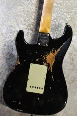 Fender Custom Shop NAMM LTD 1962 Stratocaster Heavy Relic Black CZ586170【極薄ラッカー、漆黒指板個体】_5