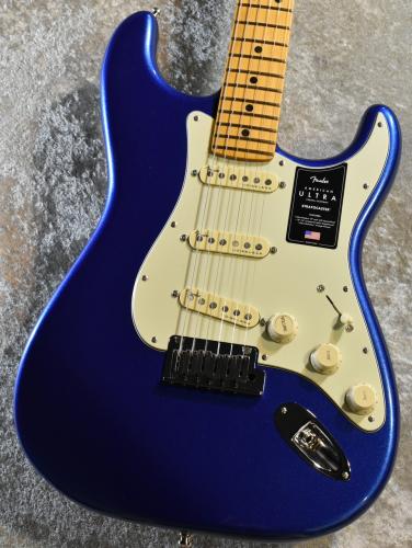 Fender AMERICAN ULTRA STRATOCASTER MOD Cobra Blue #US23001731【3.67kg/ミントPG】【チョイ傷大特価】