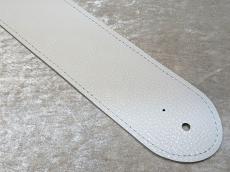 Grande uomo 雪桜刺しゅうストラップ ホワイトレザー_5