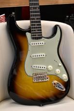 Fender Custom Shop Vintage Custom 1959 Stratocaster N.O.S Wide Black Faded 2TS R141638【チョイ傷特価、漆黒指板個体】_10
