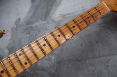 Fender Custom Shop Limited Edition 1955 Stratocaster Bone Tone / HLE Gold Aged Relic_4