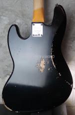 Fender Custom Shop Limited Edition Custom Jazz Bass Heavy Relic / Aged Black_2