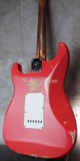 Fender Custom Shop  '69 Stratocaster Heavy Relic SSH / Fiesta Red_4