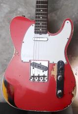 Fender Custom Shop  '60 Telecaster Custom - Handwound Pick-Ups / Fiesta Red Over 3-Tone Sunburst / Heavy Relic